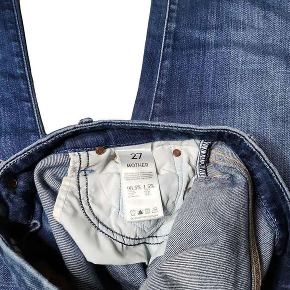 Mother denim the looker crop jean killing me softly wash - Picture 6 of 6